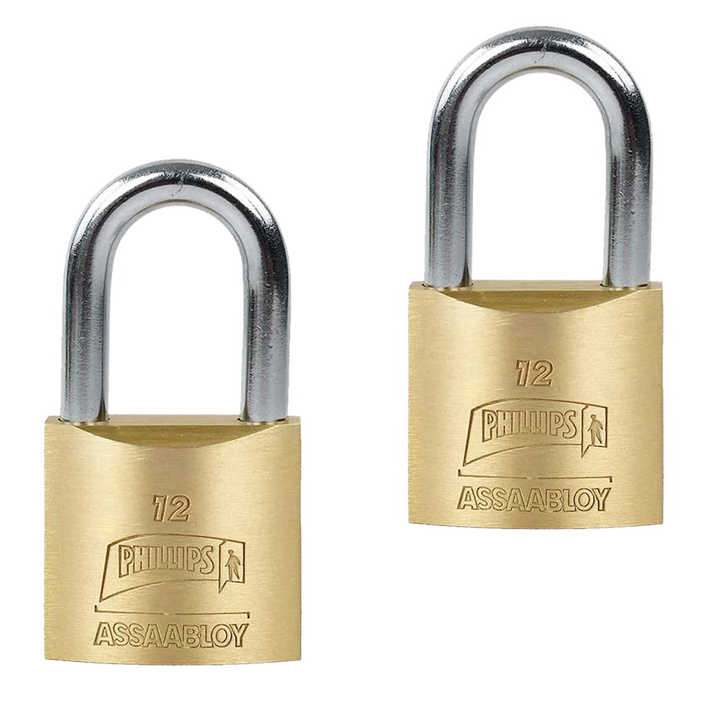 CANDADO PHILLIPS 12 GL GEMELO