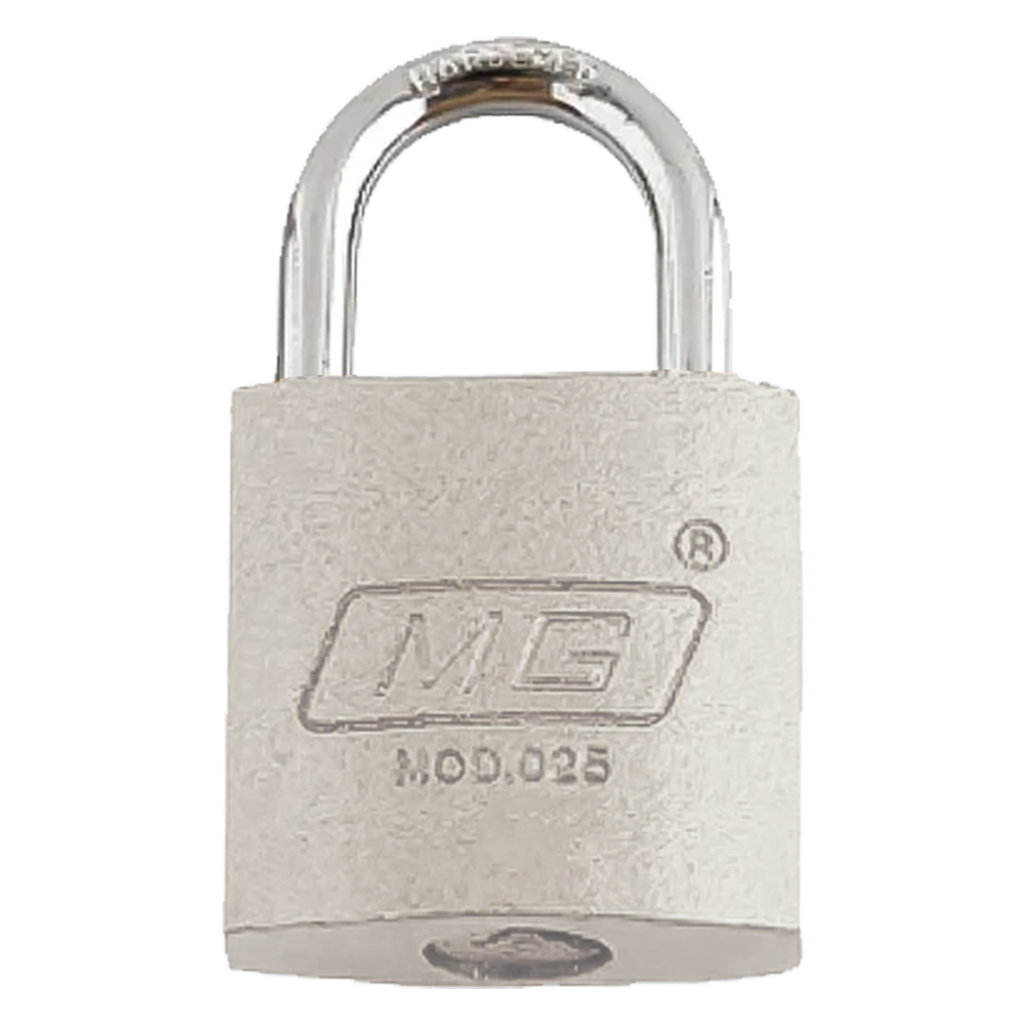 CANDADO MG MOD. 025 GC PLATA