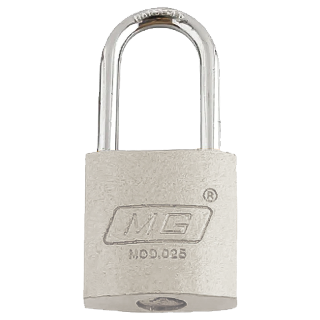 CANDADO MG MOD. 025 GL PLATA