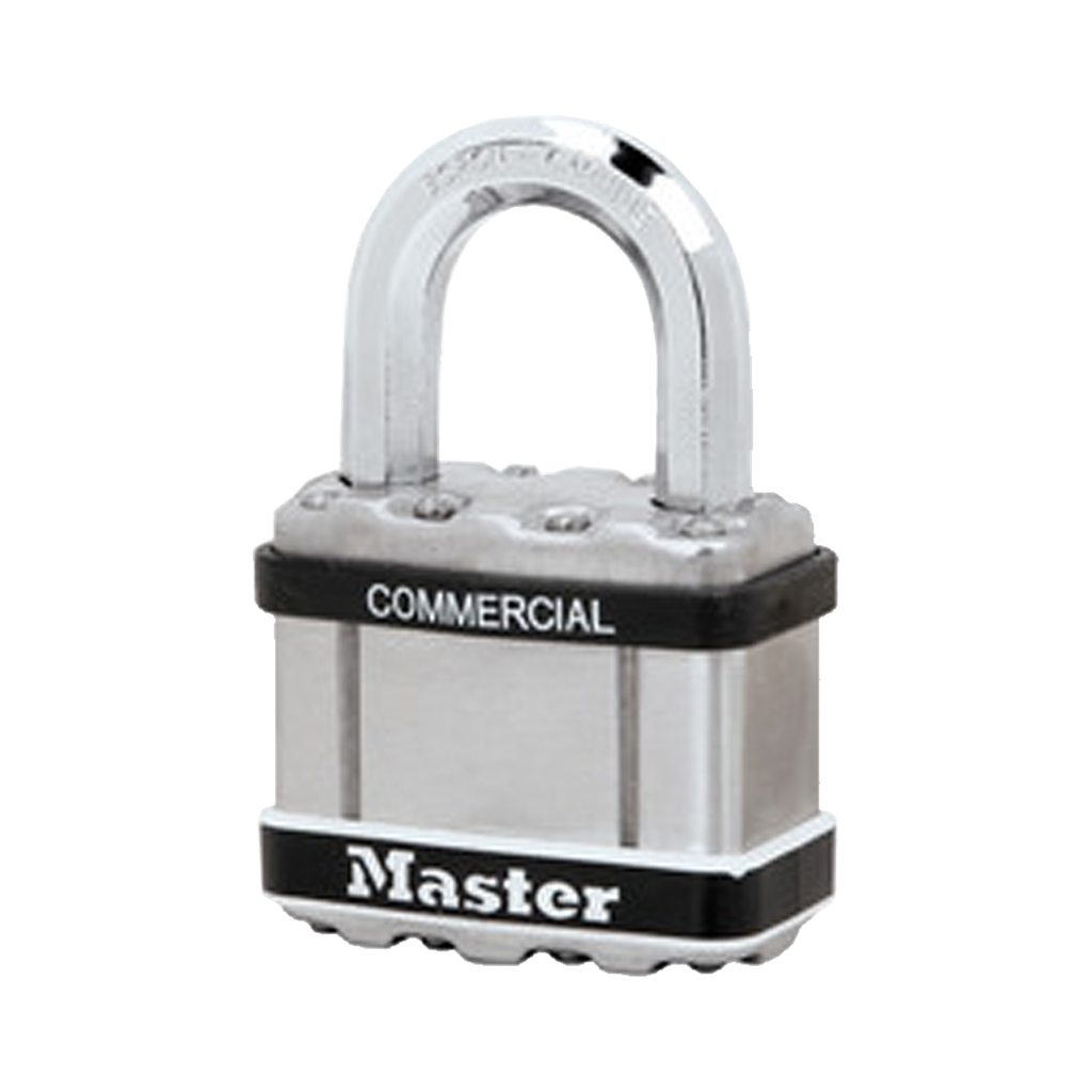 CANDADO CORTO MASTERLOCK ACERO INOX M5STS