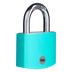 [MX89263] CANDADO YALE ALUM AZUL AL 38 RETAIL