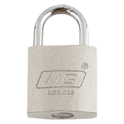 [R206061] CANDADO MG MOD. 025 GC PLATA