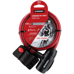 [TR43923] CANDADO TRUPER P/BICICLETA MOD. 43923