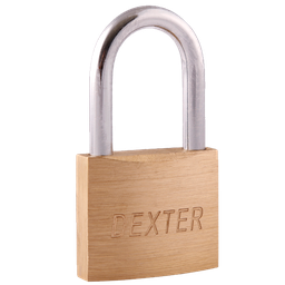 [D6941] CANDADO DEXTER 40 MM LATON GL MOD. 6941