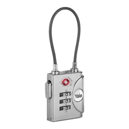 [MX89166] CANDADO YALE TSA CABLE TALLA SS BP